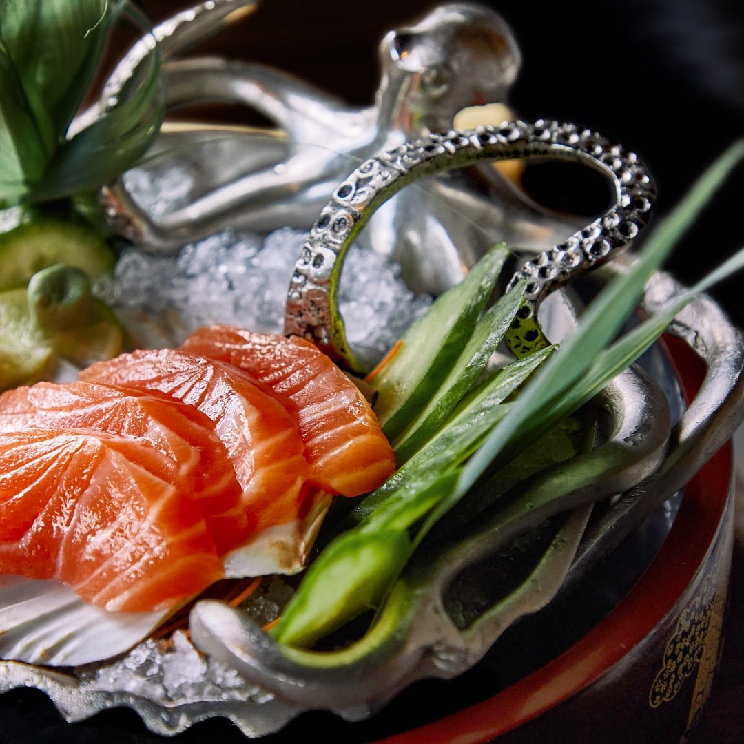 Katana Sashimi close up